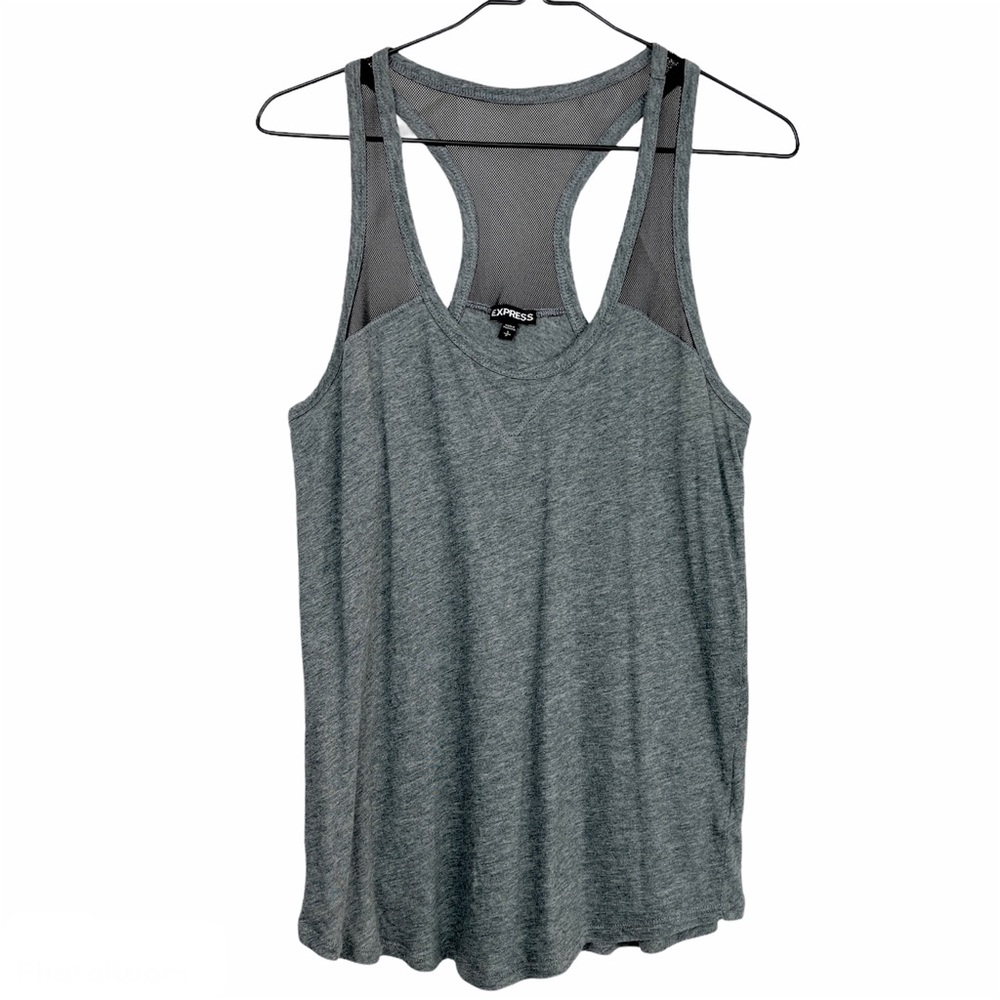 Express Mesh Racerback Trapeze Tank